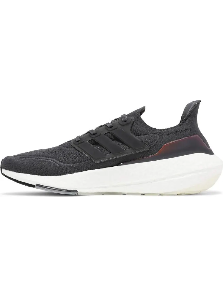 Кроссовки Adidas UltraBoost 21 — изображение 3 из 8, темно-серый/оранжевый