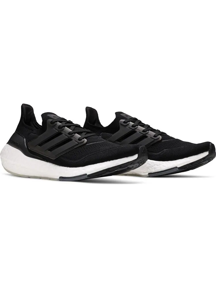 Кроссовки Adidas UltraBoost 21 'Core Black' — изображение 8 из 8, черный