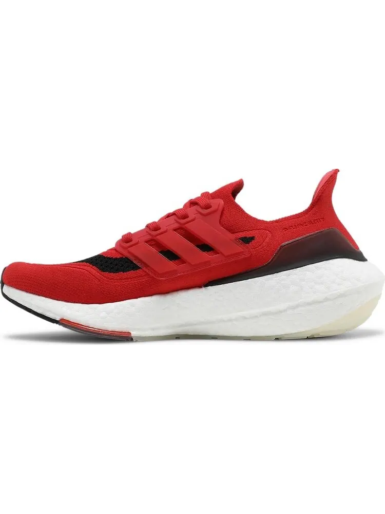 Кроссовки Adidas UltraBoost 21 — изображение 3 из 8, красный/черный/белый