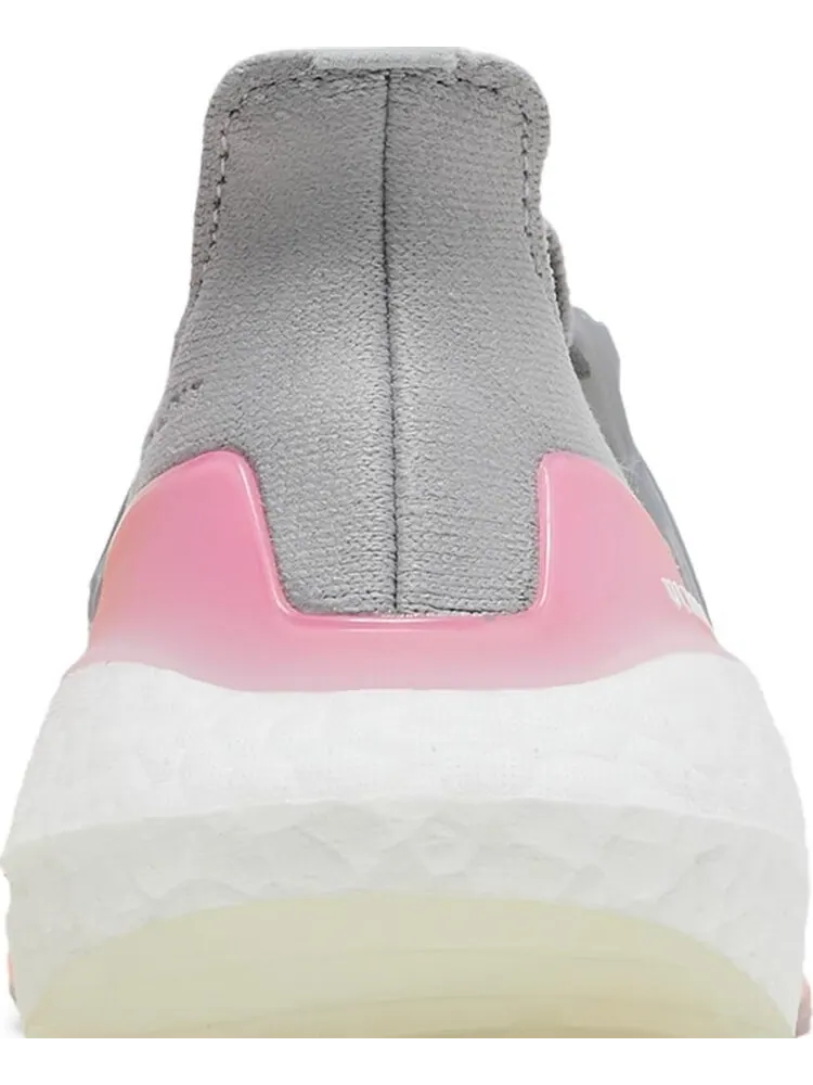 Кроссовки Adidas Wmns UltraBoost 21 'Grey Screaming Orange' — изображение 7 из 8, серый