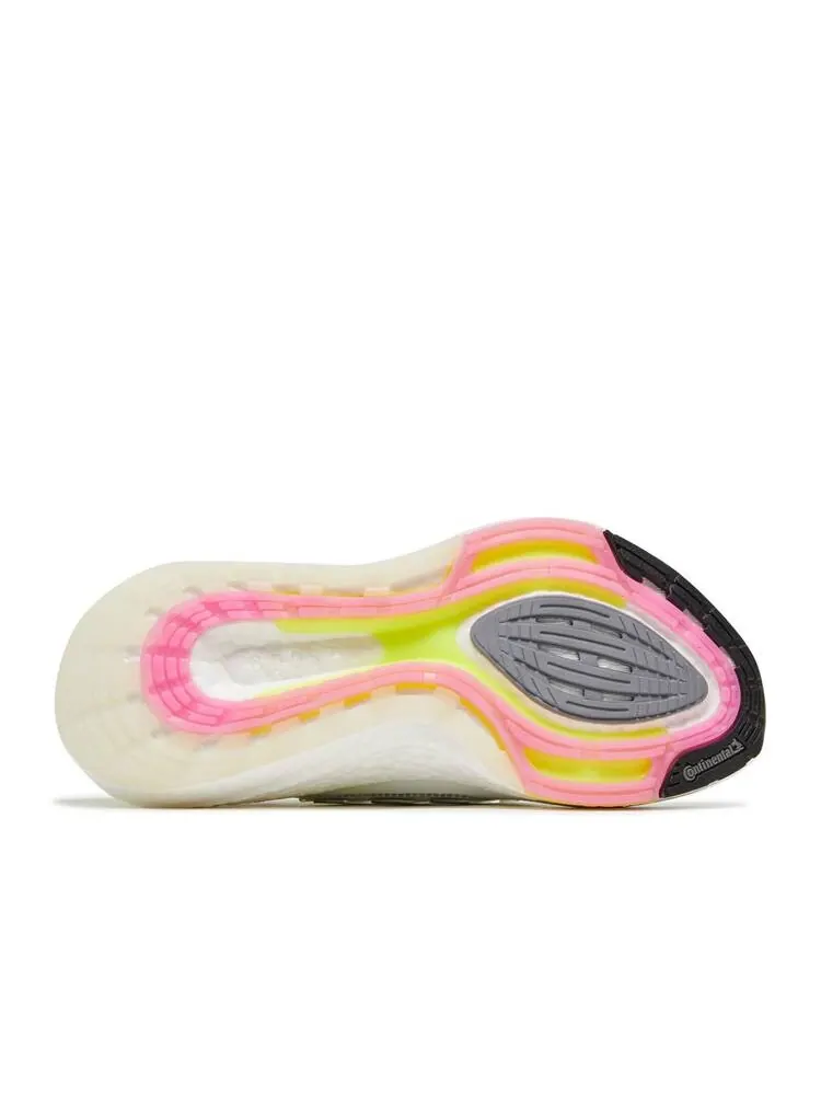 Кроссовки Adidas WMNS ULTRABOOST 21 'WHITE SOLAR YELLOW' — изображение 4 из 4, белый