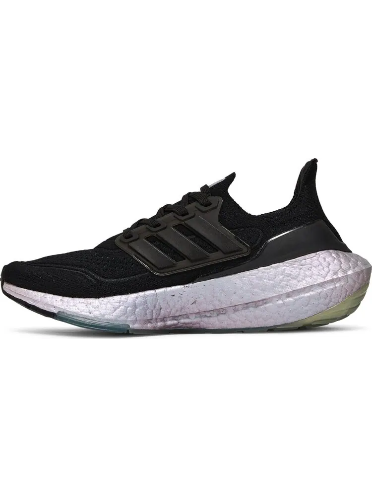 Кроссовки Adidas Wmns UltraBoost 21 'Black Blue Oxide' — изображение 3 из 8, черный