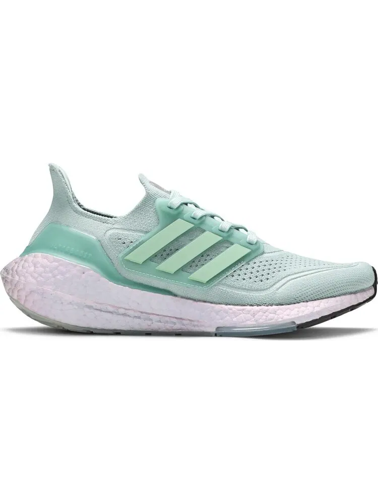 Кроссовки Adidas Wmns UltraBoost 21 'Hazy Green' — изображение 1 из 8, зеленый