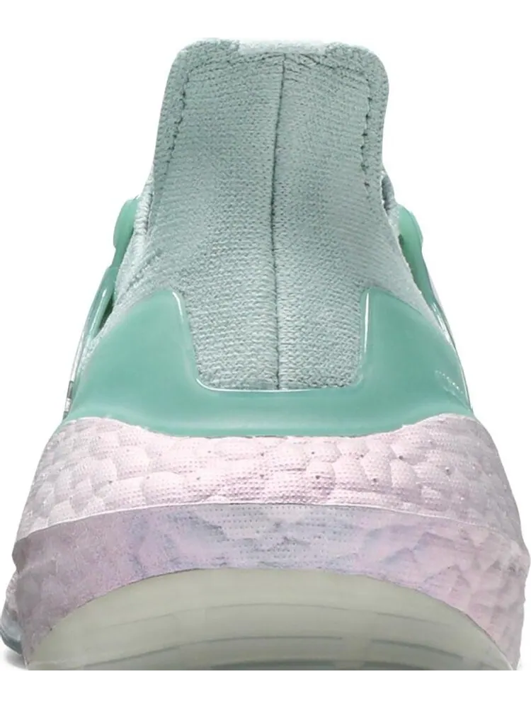 Кроссовки Adidas Wmns UltraBoost 21 'Hazy Green' — изображение 7 из 8, зеленый