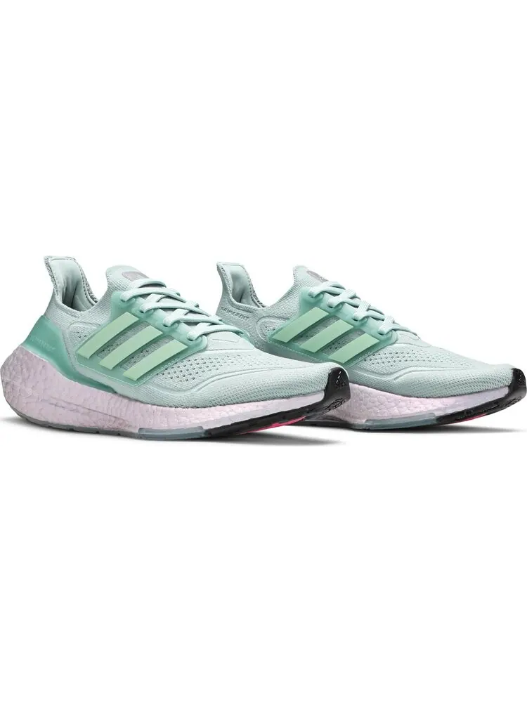 Кроссовки Adidas Wmns UltraBoost 21 'Hazy Green' — изображение 8 из 8, зеленый