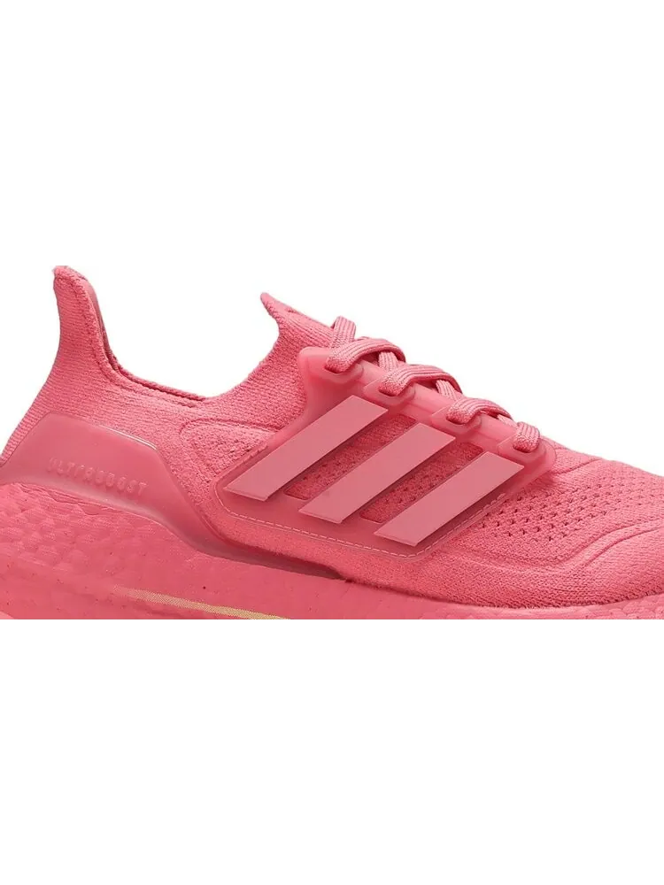 Кроссовки Adidas Wmns UltraBoost 21 'Hazy Rose' — изображение 2 из 8, розовый