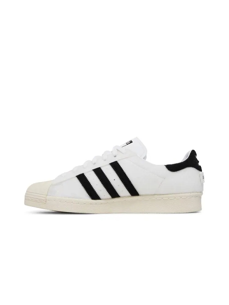 Кроссовки Adidas Sneakersnstuff x Superstar 80s — изображение 3 из 4, белый