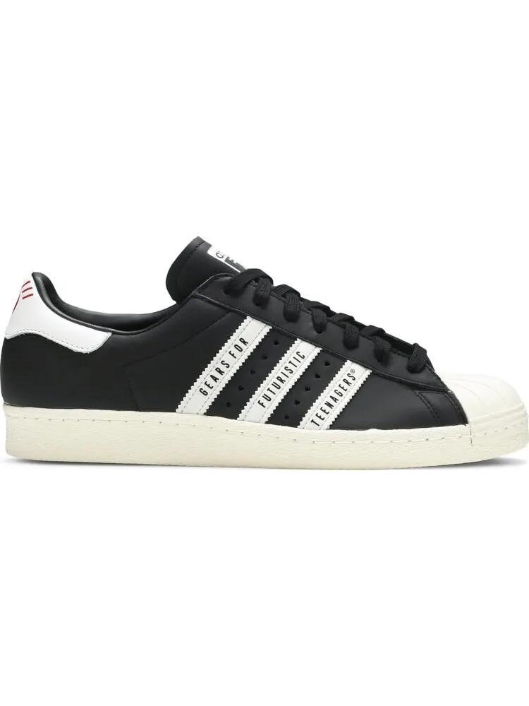 Кроссовки Adidas Human Made x Superstar 'Gears For Futuristic Teenagers - Black' — изображение 1 из 8, черный