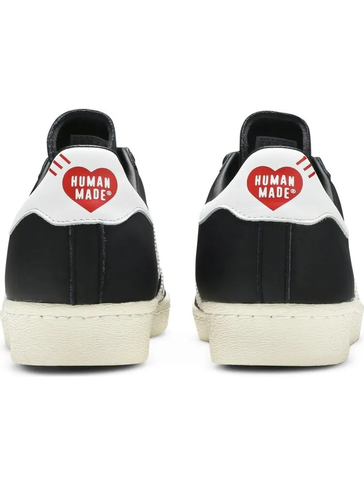 Кроссовки Adidas Human Made x Superstar 'Gears For Futuristic Teenagers - Black' — изображение 6 из 8, черный