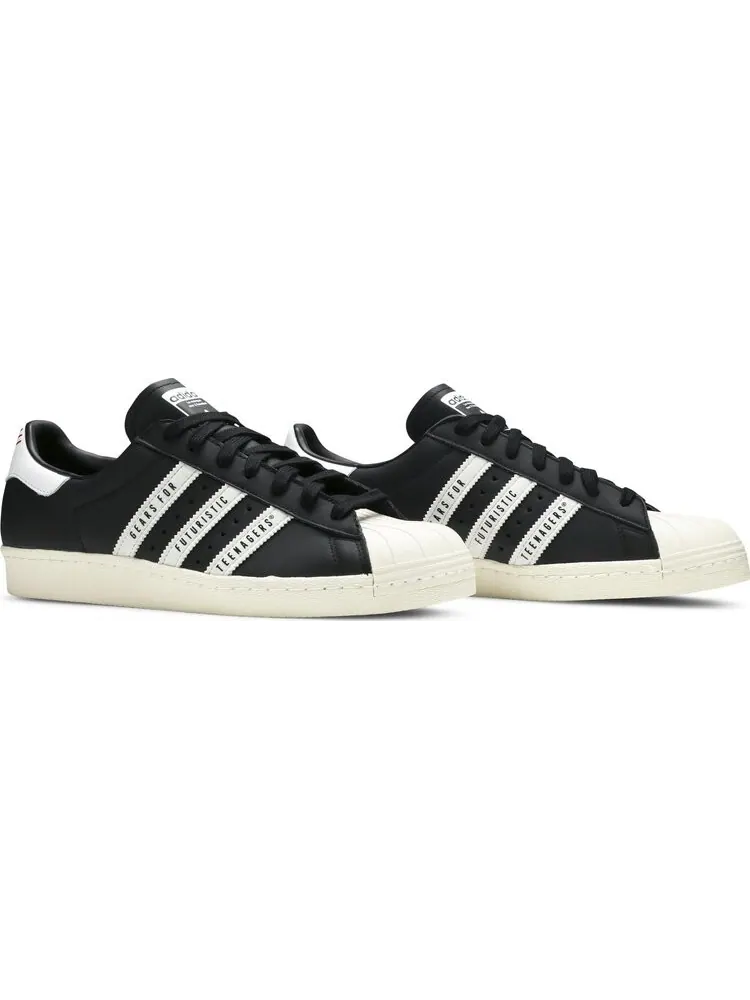 Кроссовки Adidas Human Made x Superstar 'Gears For Futuristic Teenagers - Black' — изображение 8 из 8, черный