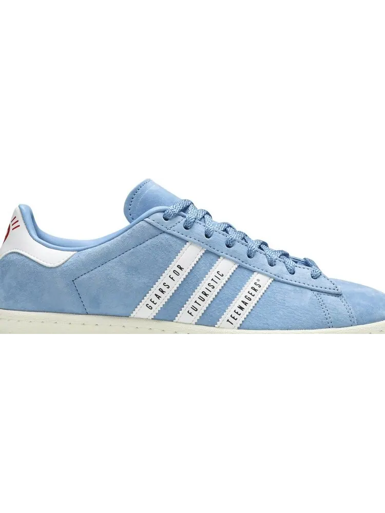 Кроссовки Adidas Human Made x Campus 'Light Blue' — изображение 2 из 8, синий