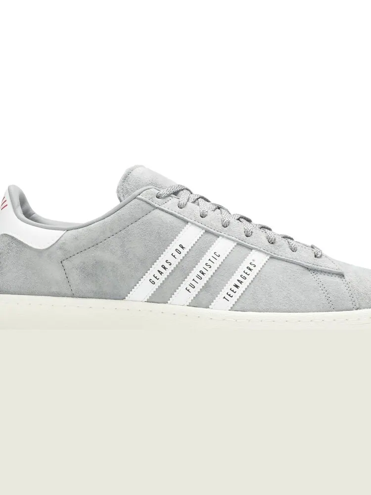 Кроссовки Adidas Human Made x Campus 'Light Onix' — изображение 2 из 8, серый