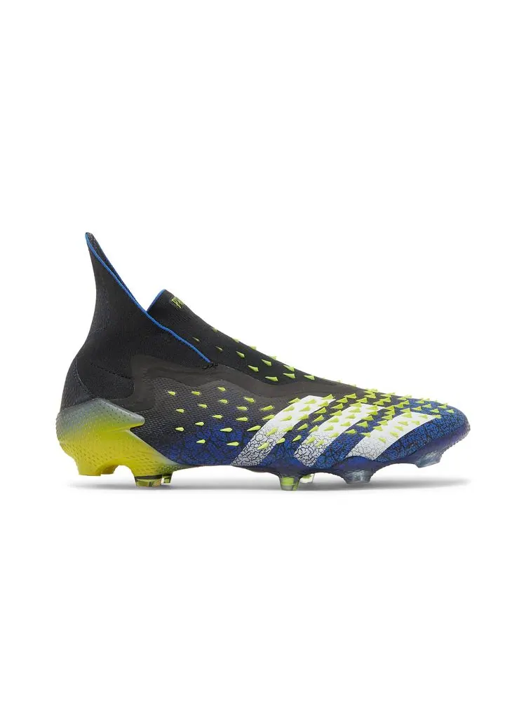 Кроссовки Predator Freak+ SG 'Demonskin - Royal Blue Yellow' — изображение 1 из 8, синий желтый