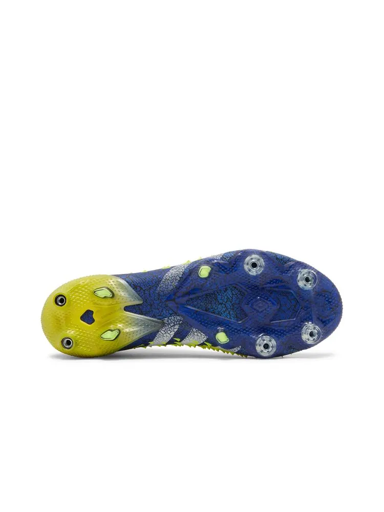 Кроссовки Predator Freak+ SG 'Demonskin - Royal Blue Yellow' — изображение 4 из 8, синий желтый