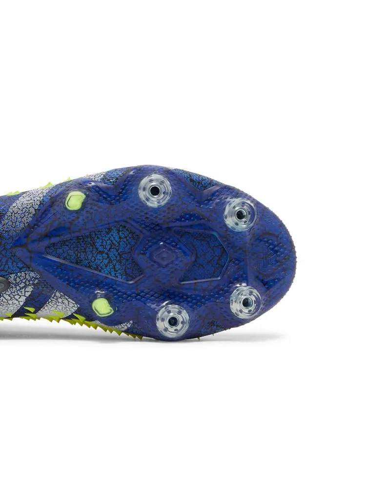 Кроссовки Predator Freak+ SG 'Demonskin - Royal Blue Yellow' — изображение 5 из 8, синий желтый