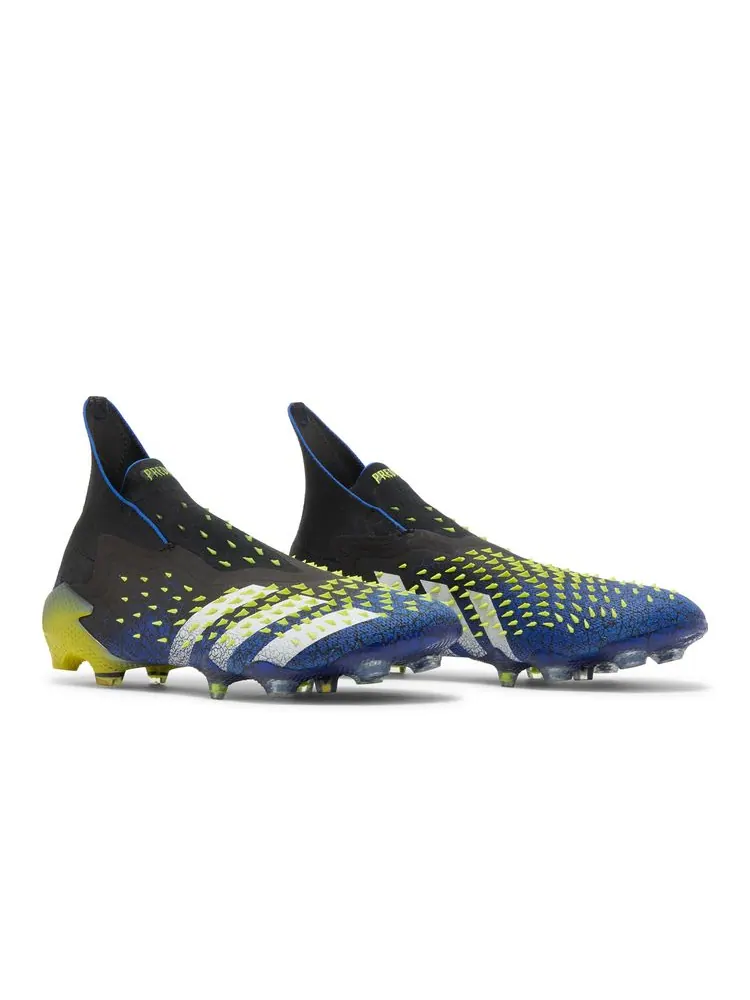Кроссовки Predator Freak+ SG 'Demonskin - Royal Blue Yellow' — изображение 8 из 8, синий желтый