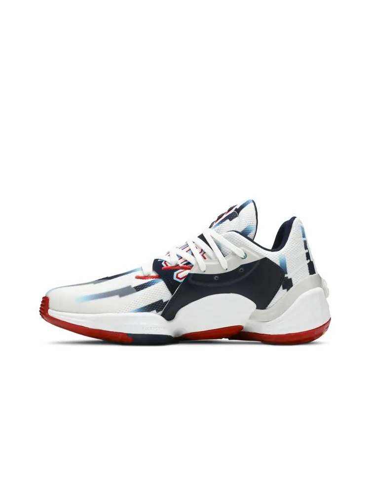 Кроссовки Adidas Harden Vol. 4 GCA — изображение 3 из 4, белый