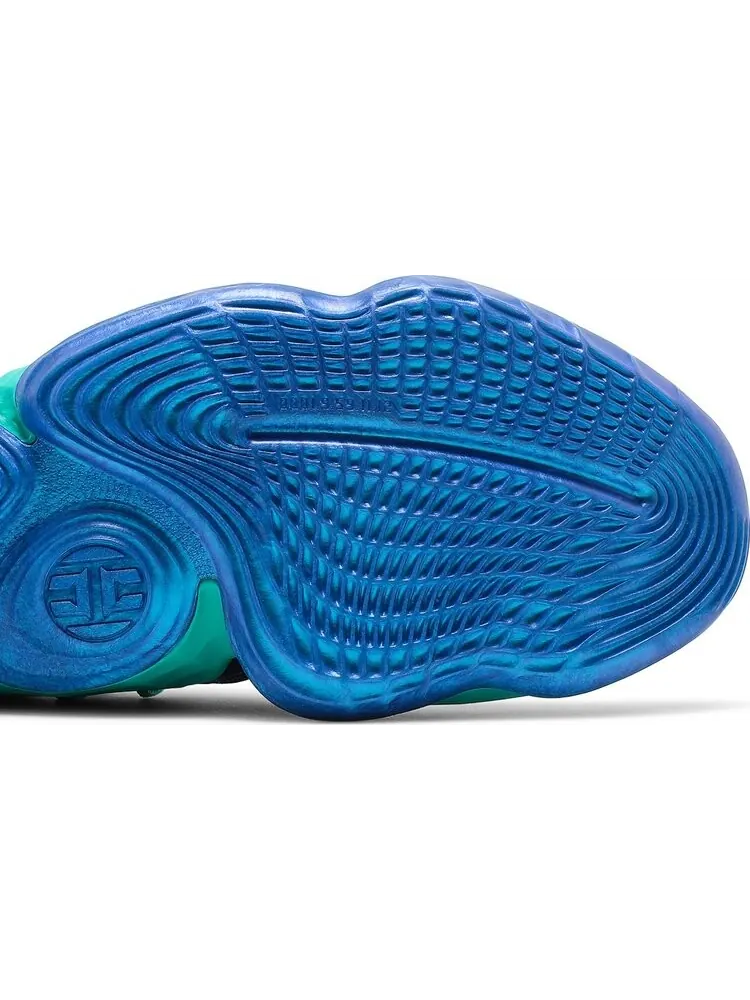 Кроссовки Adidas Harden Vol. 4 GCA 'Shock Mint' — изображение 5 из 8, синий