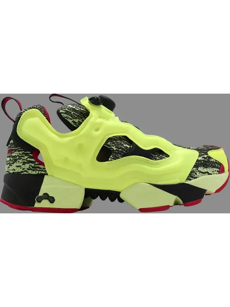 Кроссовки instapump fury og 'glitch' Reebok — изображение 1 из 1, желтый