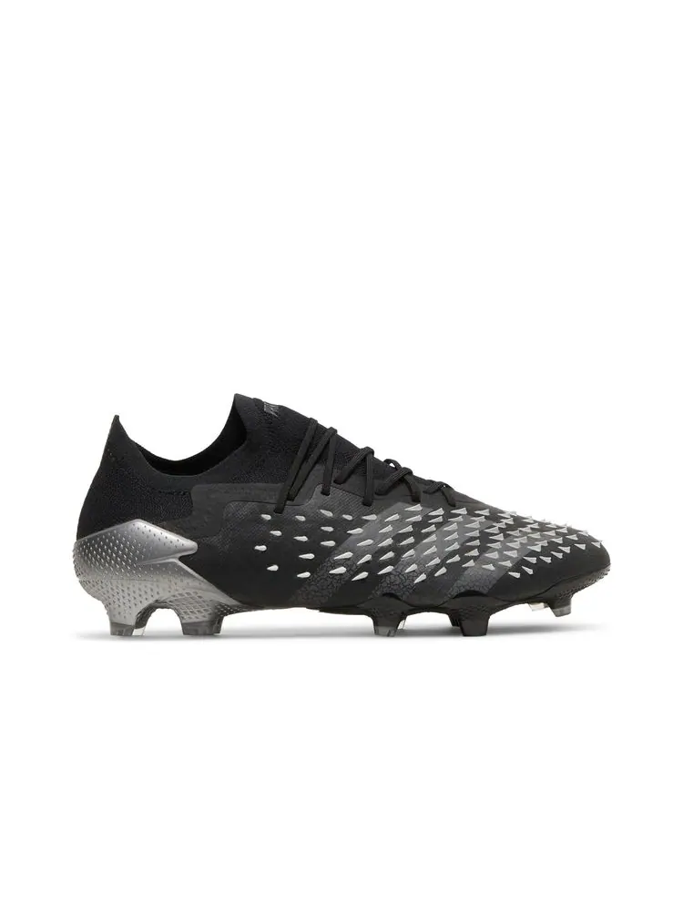 Кроссовки Predator Freak.1 Low FG 'Black Grey' — изображение 1 из 8, черный серый