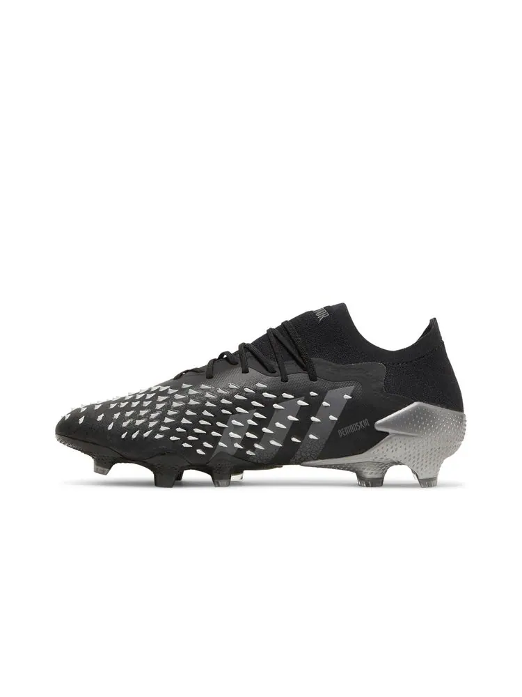 Кроссовки Predator Freak.1 Low FG 'Black Grey' — изображение 3 из 8, черный серый