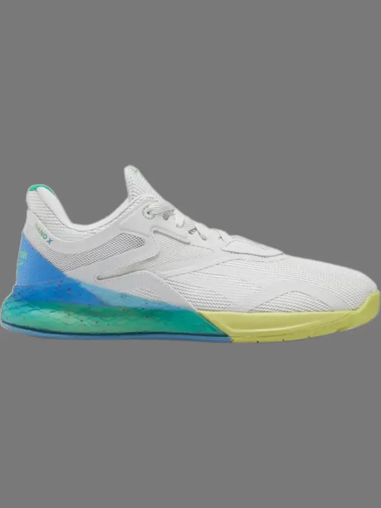 Кроссовки wmns nano x 'chartreuse blue' Reebok — изображение 1 из 1, белый