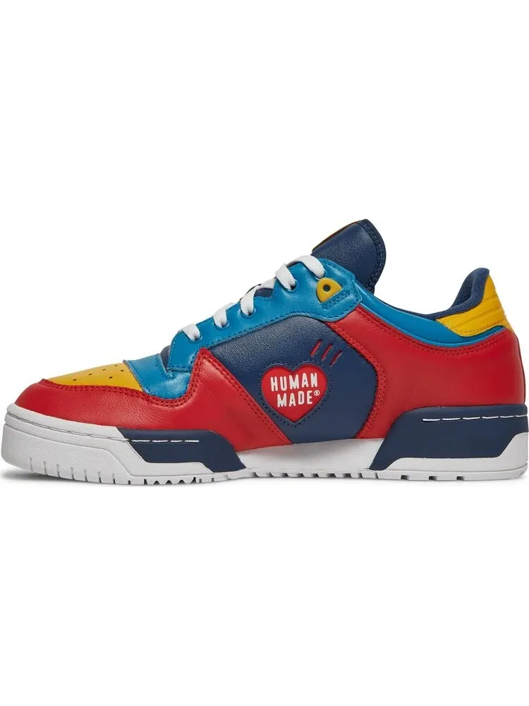 Кроссовки Adidas Human Made x Rivalry Low 'Scarlet Aqua' — изображение 3 из 8, синий