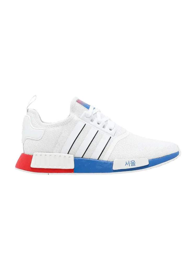 Кроссовки adidas NMD_R1 'United By Sneakers - Seoul' — изображение 1 из 9, белый/черный/синий