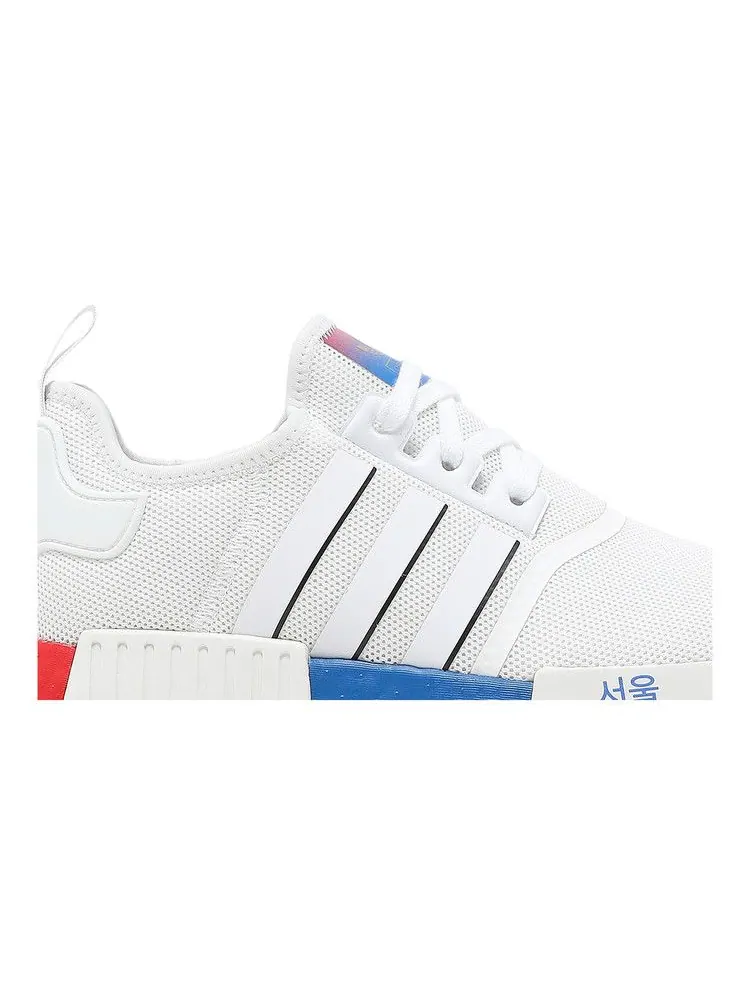 Кроссовки adidas NMD_R1 'United By Sneakers - Seoul' — изображение 3 из 9, белый/черный/синий