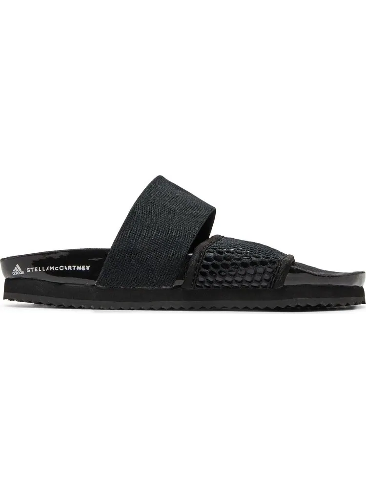 Сандалии Adidas Stella McCartney x Wmns Lette Slide 'Core Black' — изображение 1 из 8, черный