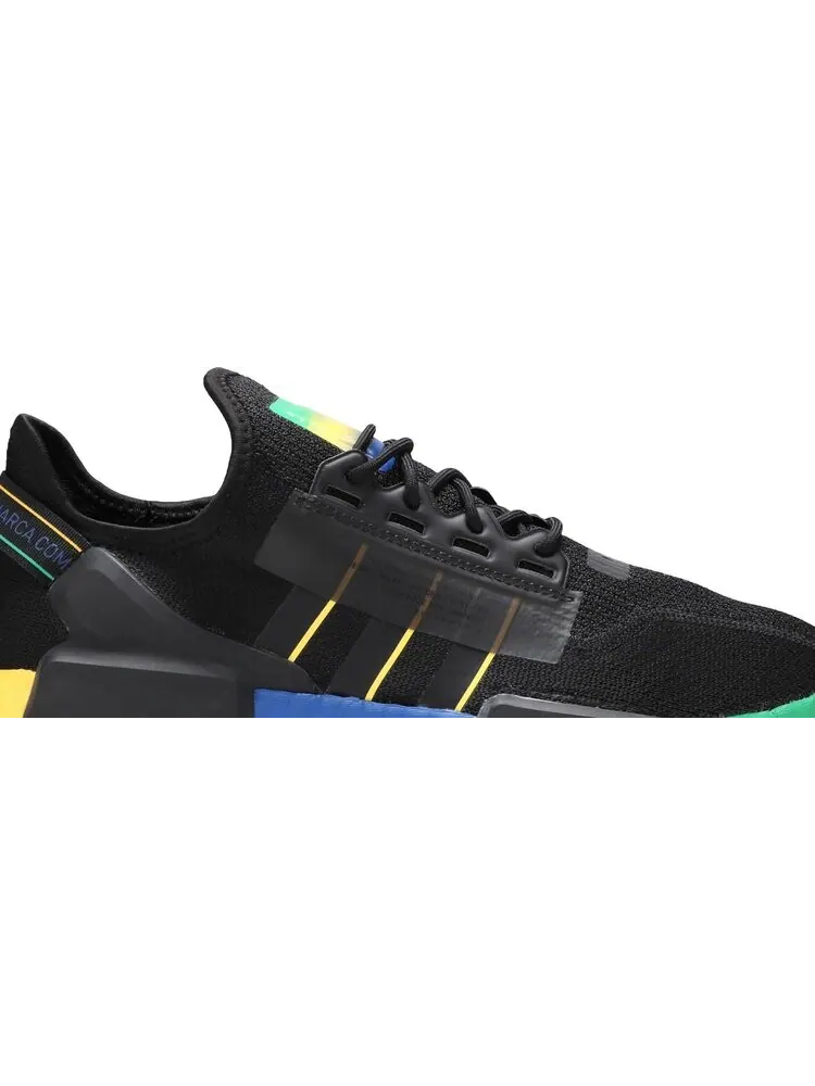 Кроссовки Adidas NMD_R1 V2 'Rio de Janeiro' — изображение 2 из 8, черный