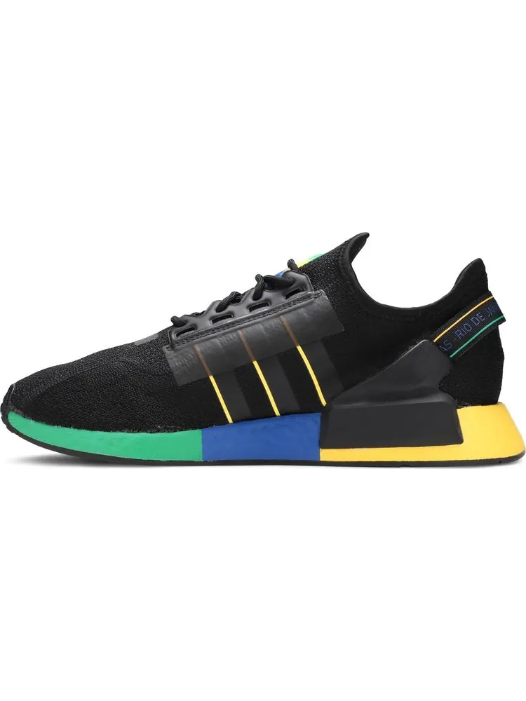 Кроссовки Adidas NMD_R1 V2 'Rio de Janeiro' — изображение 3 из 8, черный