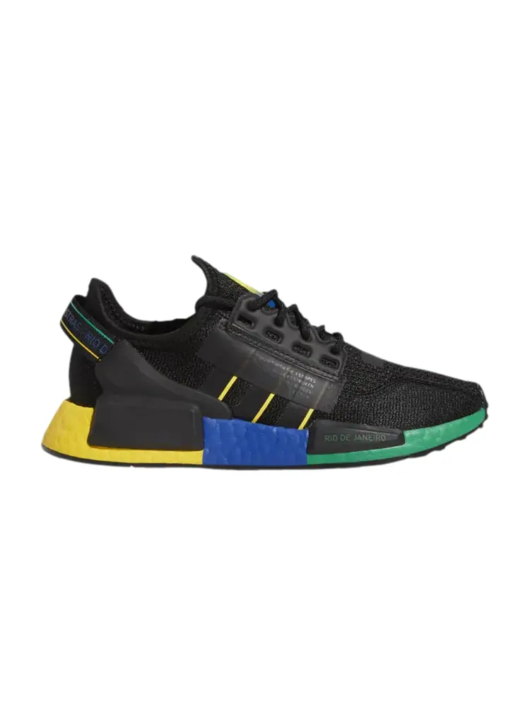 Кроссовки Adidas NMD_R1 V2 J — изображение 1 из 1, черный