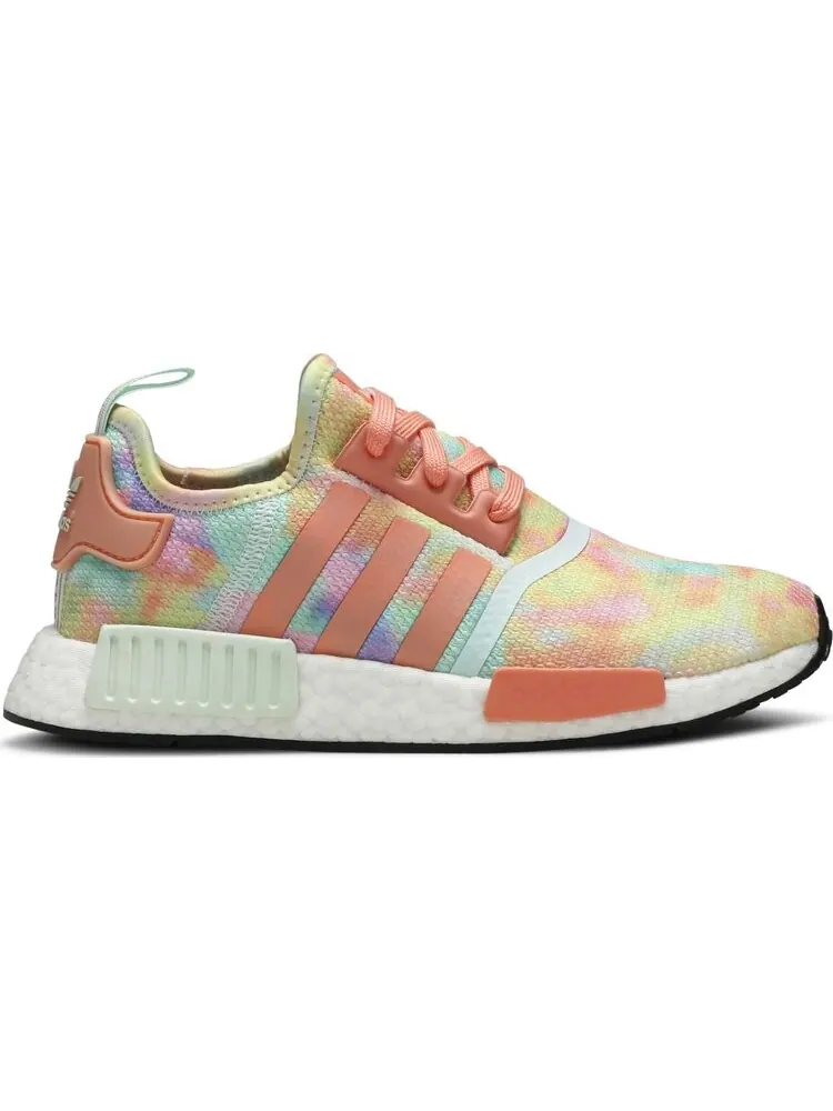 Кроссовки Adidas Wmns NMD_R1 'Tie-Dye' — изображение 1 из 8, розовый