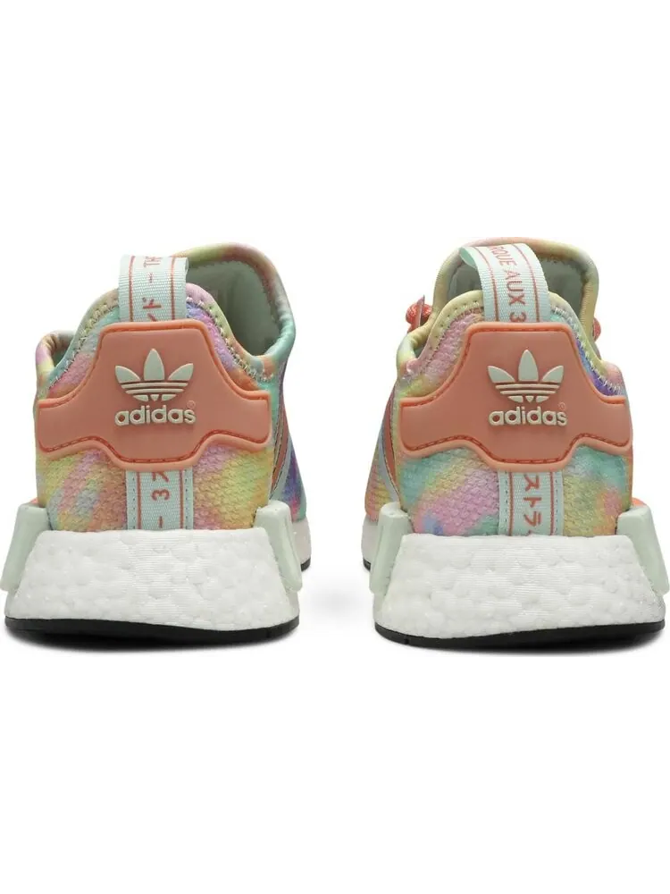 Кроссовки Adidas Wmns NMD_R1 'Tie-Dye' — изображение 6 из 8, розовый