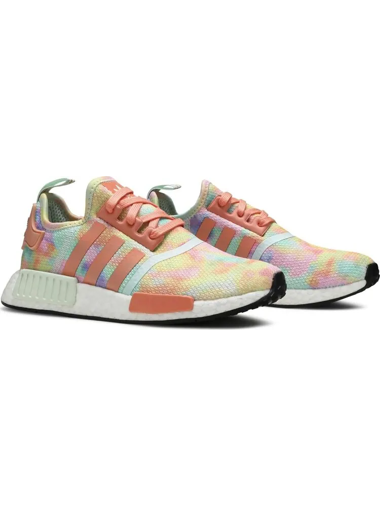 Кроссовки Adidas Wmns NMD_R1 'Tie-Dye' — изображение 8 из 8, розовый
