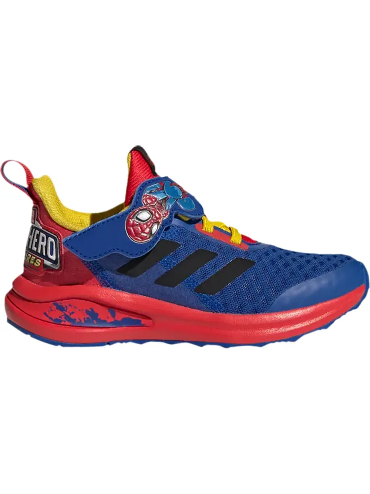 Кроссовки Adidas Marvel x FortaRun J 'Spider Man' — изображение 1 из 1, синий