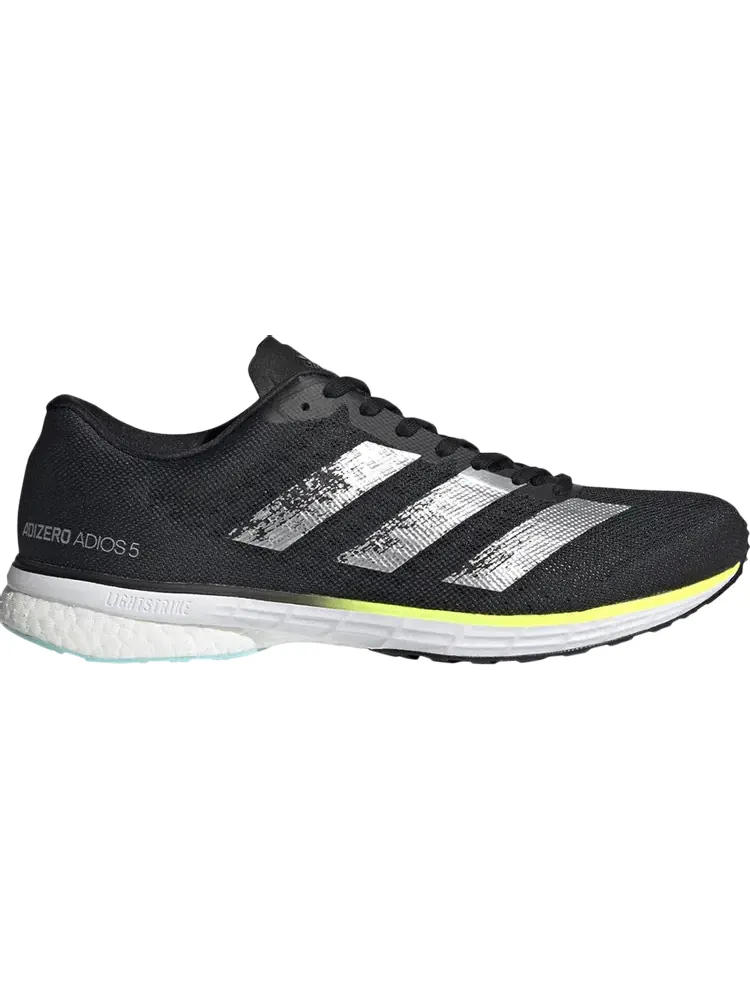 Кроссовки Adidas Adizero Adios 5 'Black Silver Metallic' — изображение 1 из 1, черный