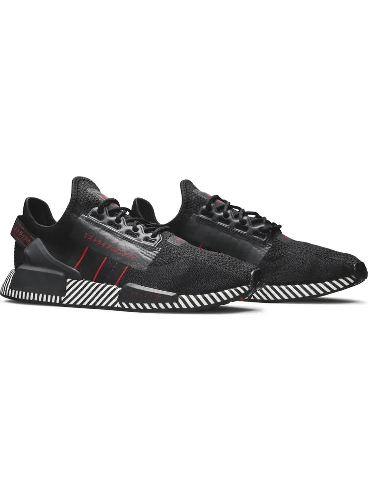 Кроссовки Adidas NMD_R1 V2 'Dazzle Pack - Core Black' — изображение 8 из 8, черный