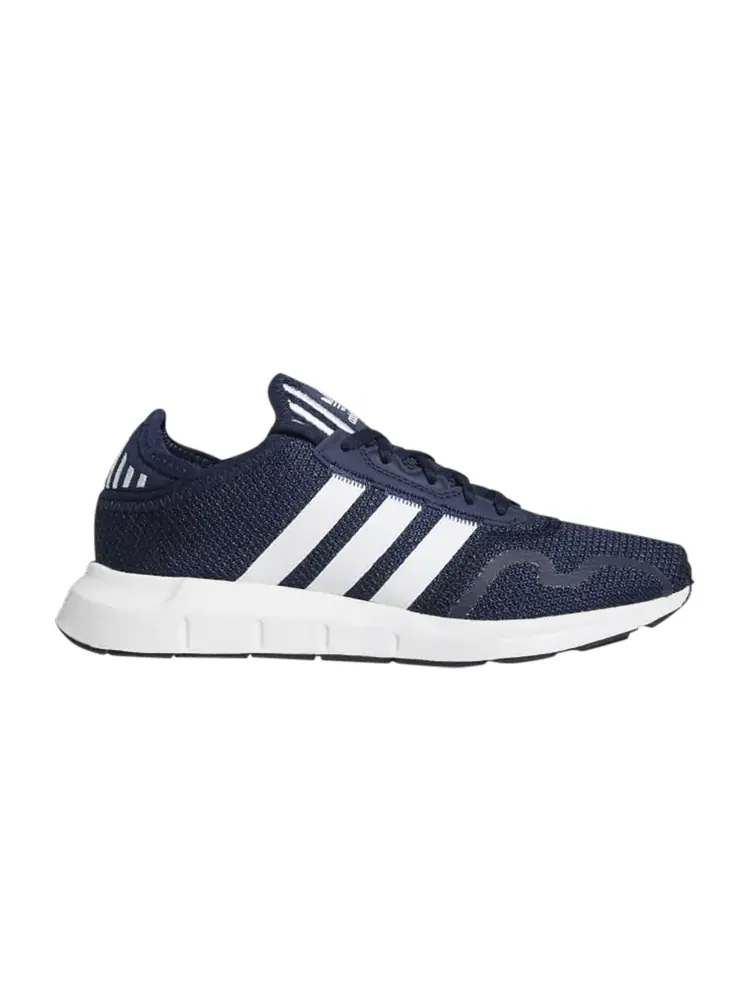 Кроссовки adidas Swift Run X J 'Collegiate Navy' — изображение 1 из 1, темно-синий/белый/черный