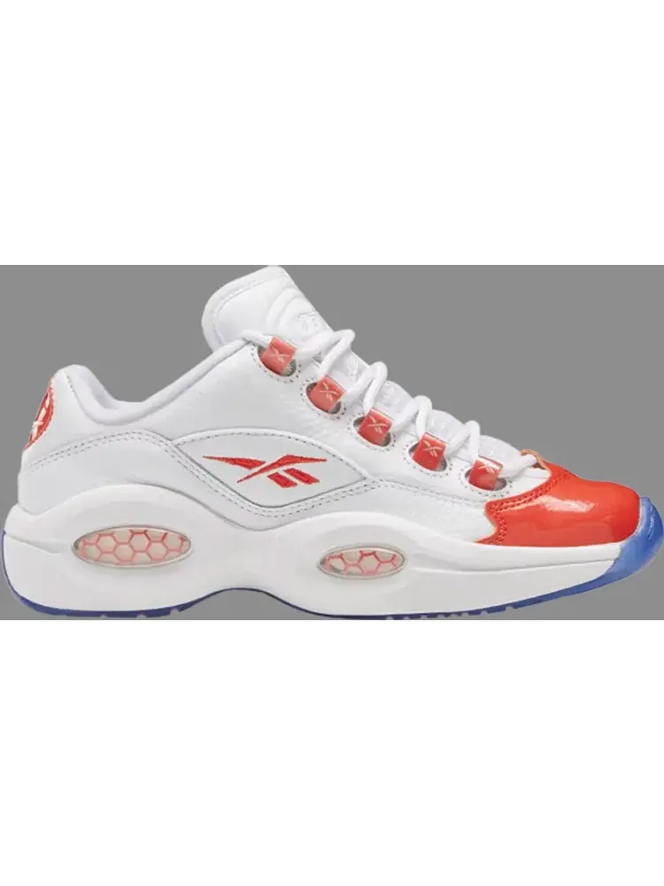 Кроссовки question patent low j 'vivid orange' Reebok — изображение 1 из 1, белый