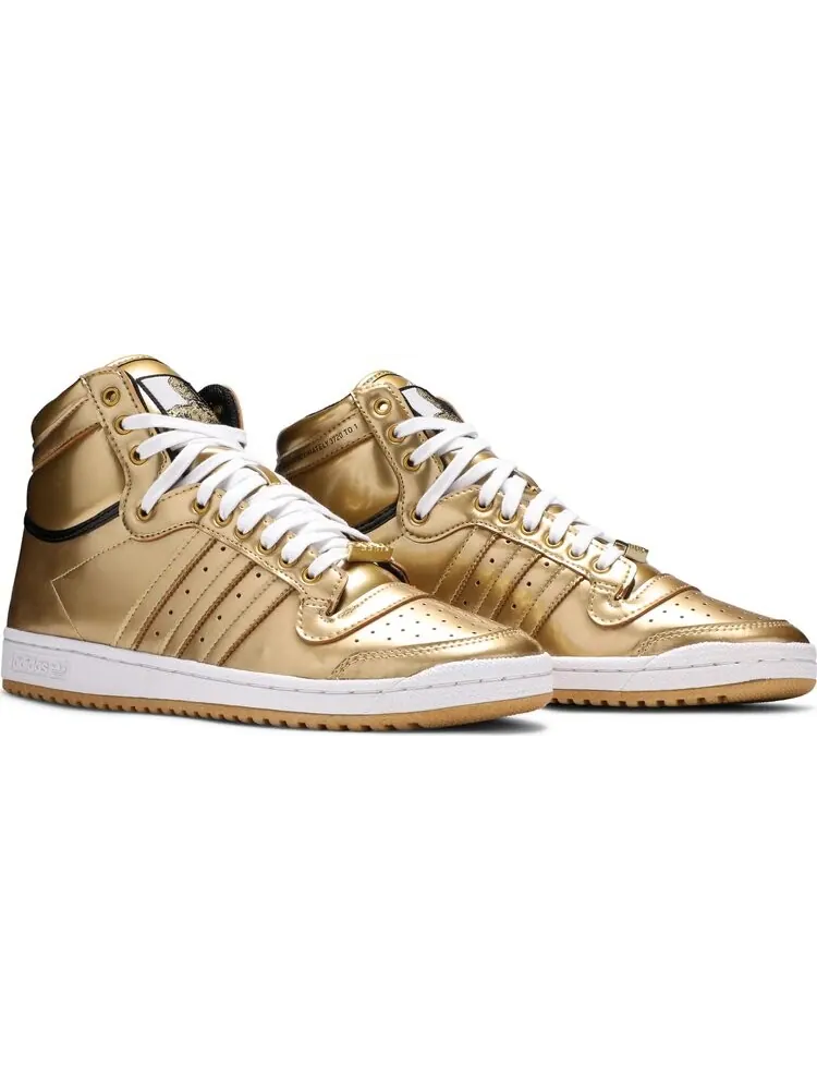 Кроссовки Adidas Star Wars x Top Ten Hi 'C-3PO' — изображение 8 из 8, золото