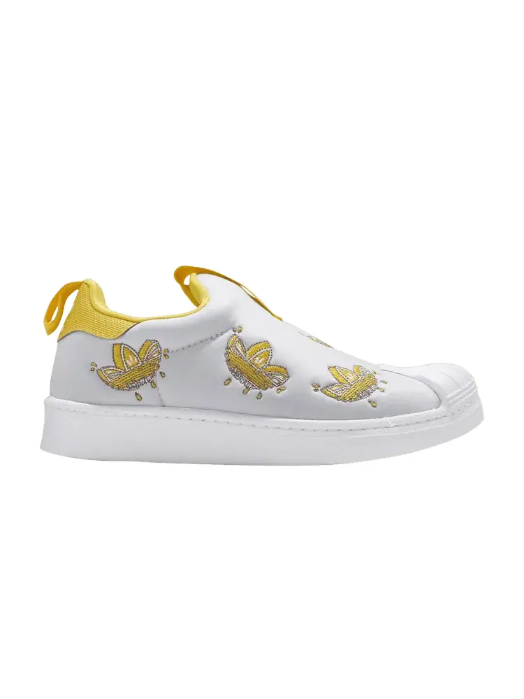 Кроссовки adidas Superstar 360 J 'Lemon' — изображение 1 из 1, синий/белый/желтый