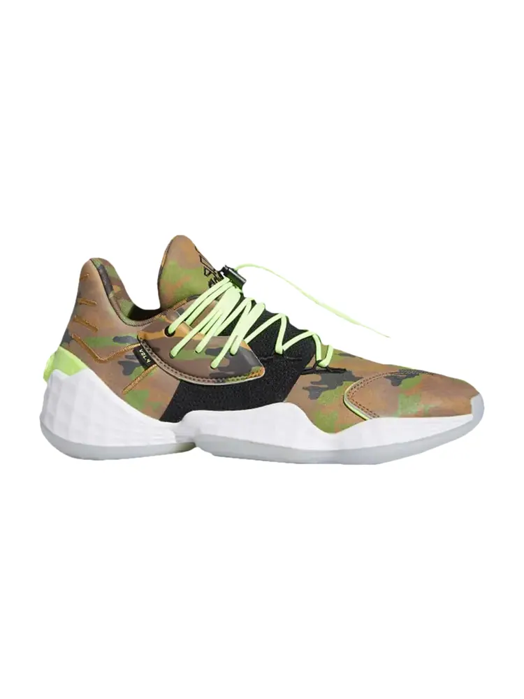 Кроссовки Adidas Daniel Patrick x Harden Vol. 4 — изображение 1 из 1, коричневый/зеленый