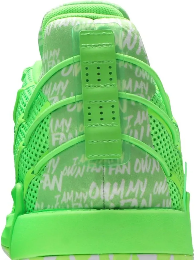 Кроссовки Adidas Dame 7 GCA 'I Am My Own Fan - Solar Green' — изображение 7 из 8, зеленый