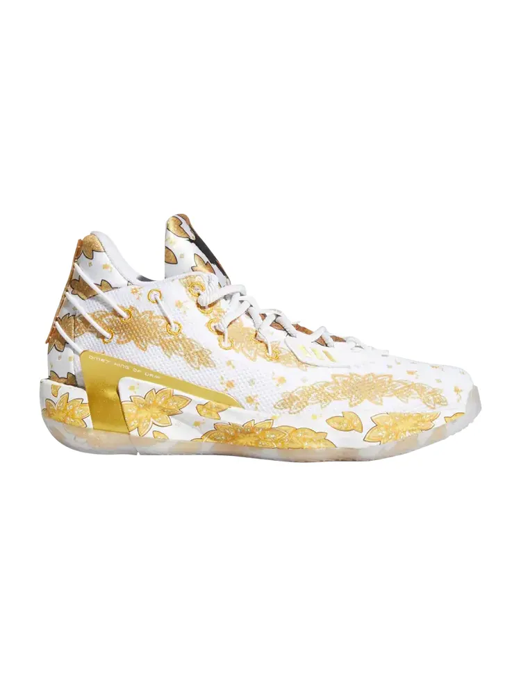 Кроссовки Adidas Ric Flair x Dame 7 GCA — изображение 1 из 1, золото