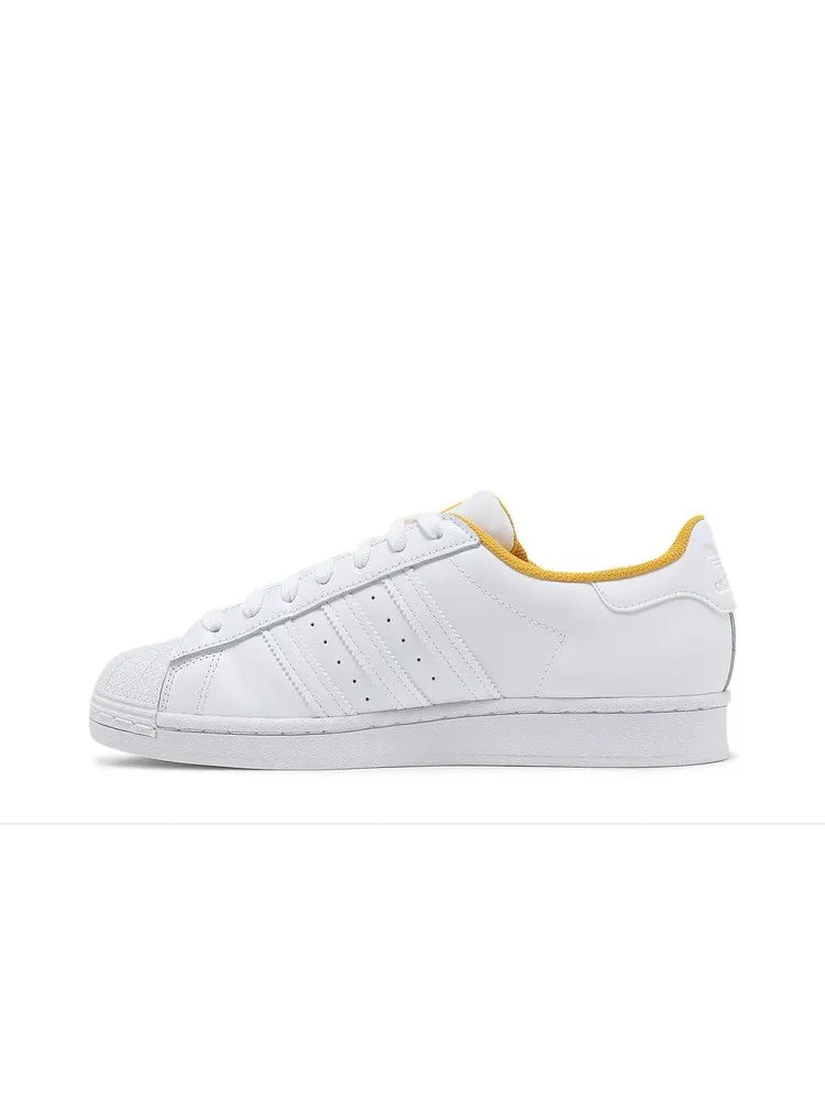 Кроссовки adidas Superstar 'Active Gold Trefoil' — изображение 4 из 9, белый/белый/золотистый