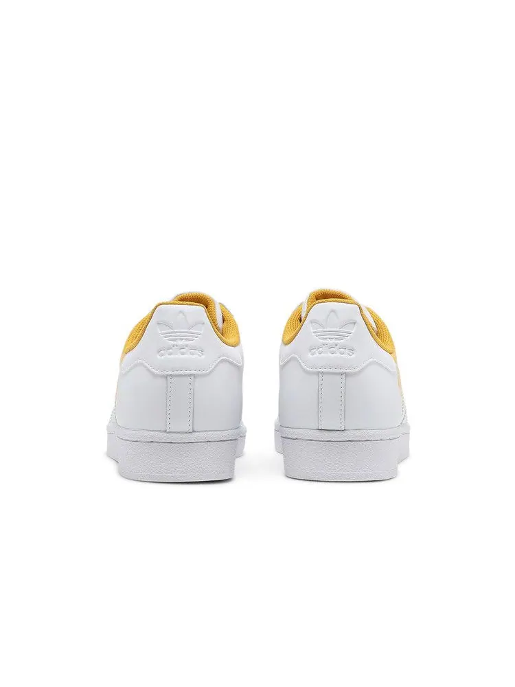 Кроссовки adidas Superstar 'Active Gold Trefoil' — изображение 7 из 9, белый/белый/золотистый