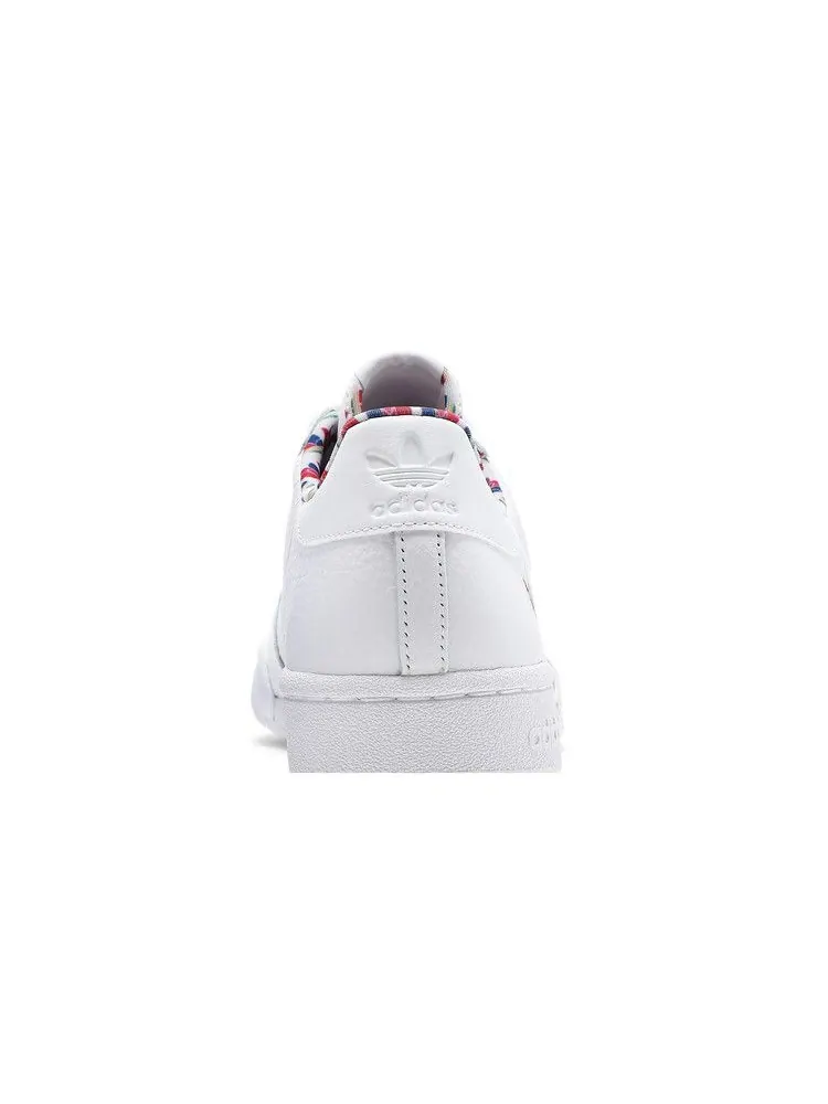 Кроссовки adidas Continental 80 'Colorful Trefoil' — изображение 8 из 9, белый/белый