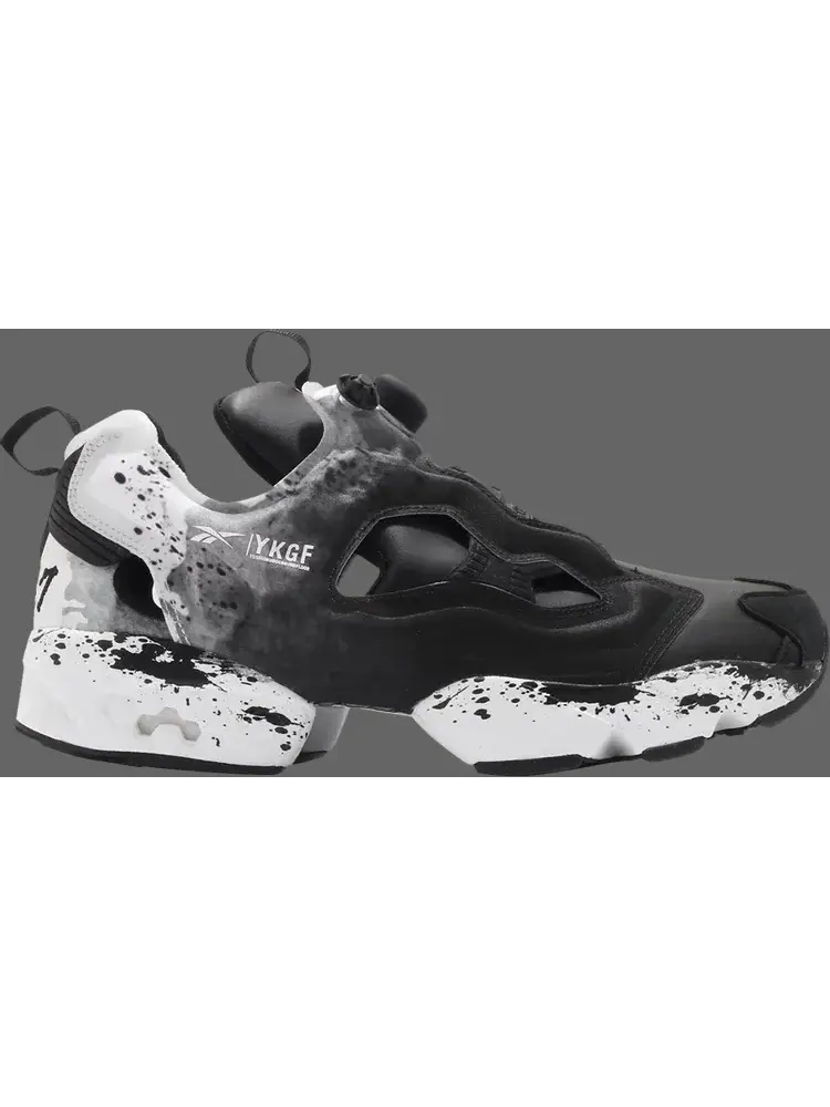 Кроссовки yoshio kubo x instapump fury og 'black white' Reebok — изображение 1 из 1, черный